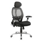 Nautilus Designs Ergo High Back Executive Chair Black