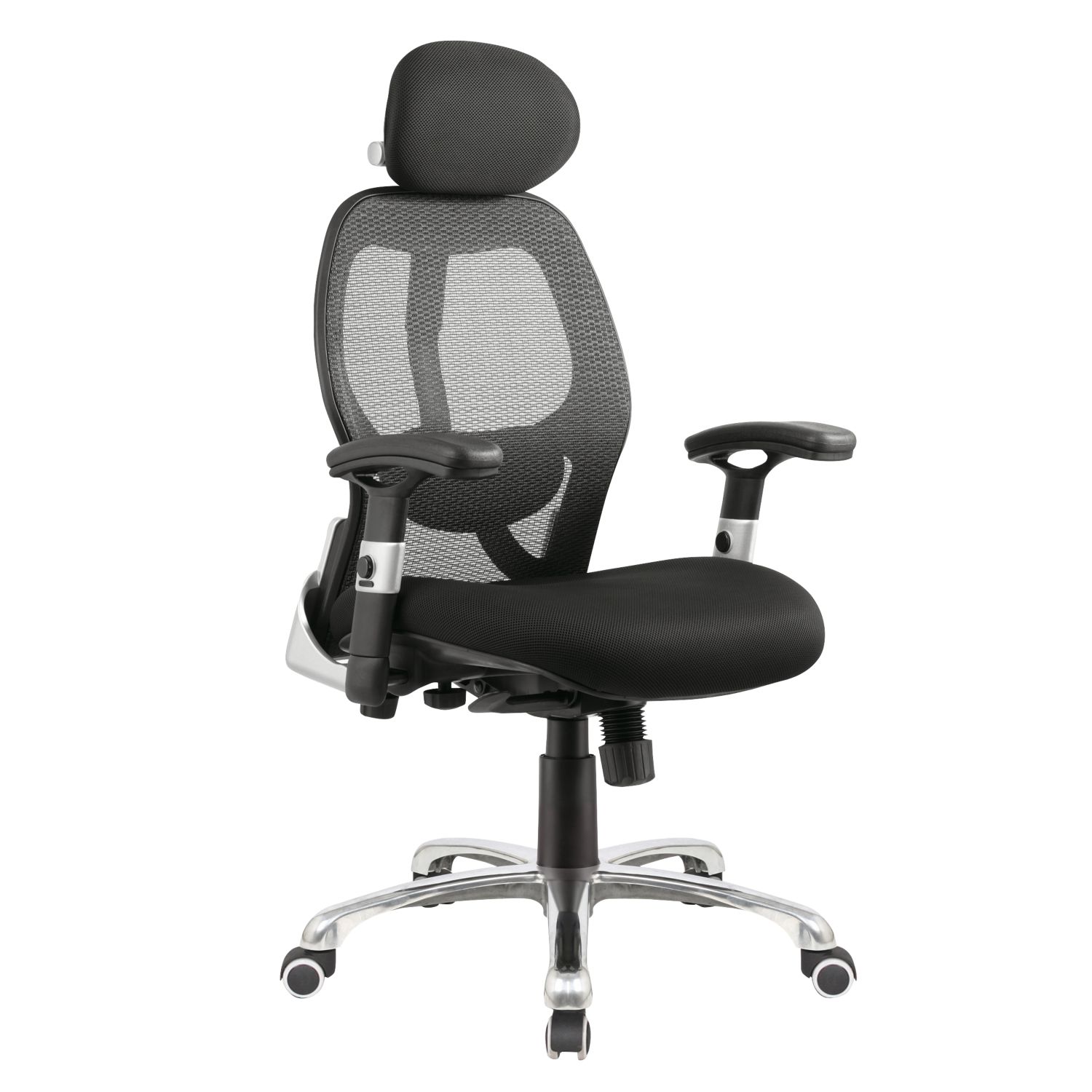 Nautilus Designs Ergo High Back Executive Chair Black (965PK)