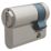 Smith & Locke  6-Pin Cylinder Lock 60mm Silver