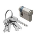 Smith & Locke  6-Pin Cylinder Lock 60mm Silver