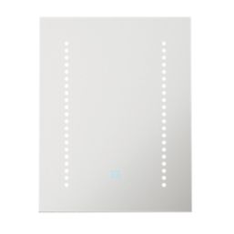 Light Tech Mirrors Atlanta Rectangular Illuminated LED Mirror With 1100lm LED Light 390mm x 500mm