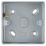 British General  1-Gang Metal-Clad  Electrical Surface Mounting Box 43mm