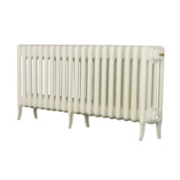 Arroll 460mm x 1234mm 3910BTU White Cast Iron 4 Column Radiator