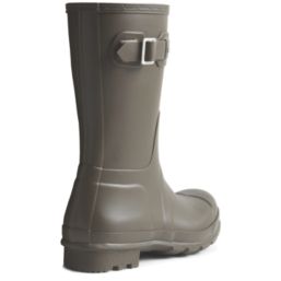 Hunter  Size 8  Chocolate Non Safety Wellies