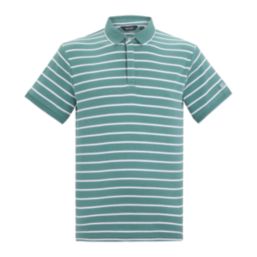 Regatta Tiver Polo Shirt Arctic / White Stripe 3X Large 53.5" Chest