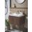 Bristan Frammento Gunmetal Grey 170mm Standard Lever Mono Basin Mixer Tap  With Clicker Waste