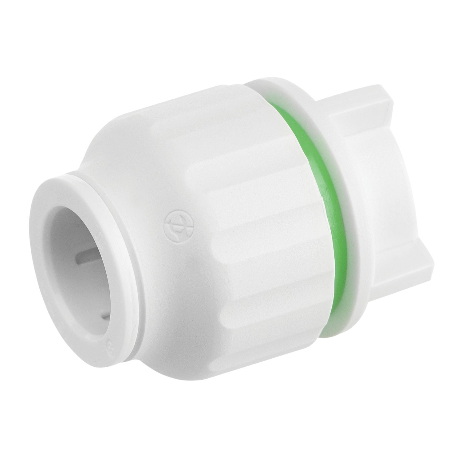Flomasta Plastic Push-Fit Stop Ends 15mm 10 Pack (966HY)