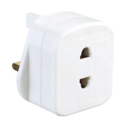 Masterplug 3-Pin Fused Shaver Adaptor