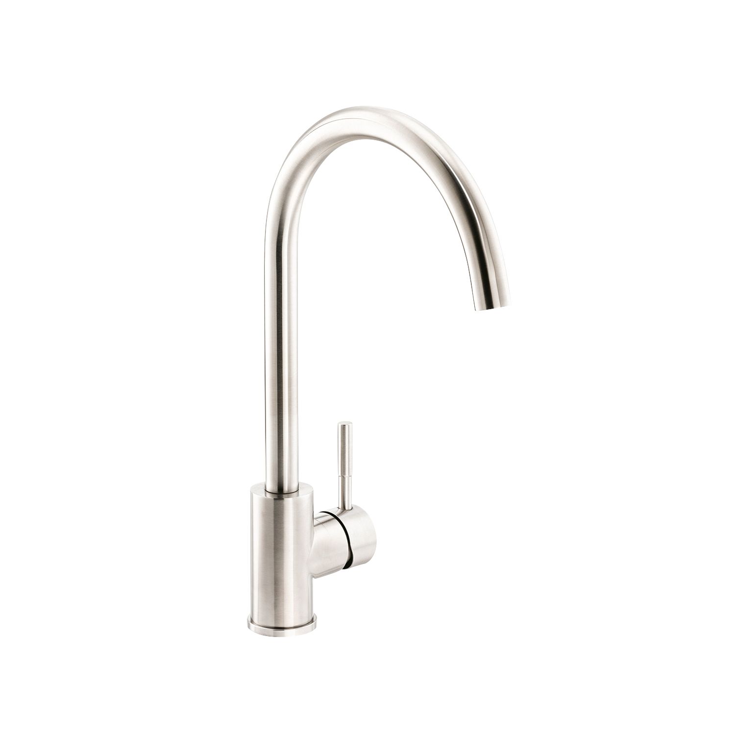 Abode Sway Kitchen Mixer Tap (Single Lever) Stainless Steel (966PY)