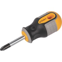 Roughneck  Stubby Pozi Screwdriver  PZ2 x 38mm