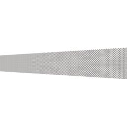 Splashwall  Black/White Acrylic Gloss Splashback 2440mm x 600mm x 4mm