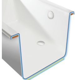 Highlife Bathrooms Push Button Bath Waste Chrome