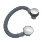 Highlife Bathrooms Push Button Bath Waste Chrome