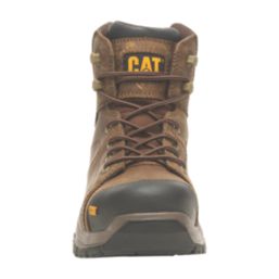 CAT Crossrail 2.0 Size 10  Brown Waterproof  Safety Boots