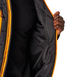 Regatta Navigate  Thermal Jacket Black/Orange Pop Large 41.5" Chest