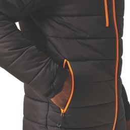 Regatta Navigate  Thermal Jacket Black/Orange Pop Large 41.5" Chest