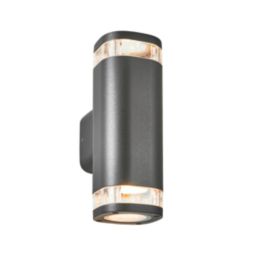 Zink Eos Outdoor Up and Down Light Fitting Black