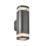 Zink Eos Outdoor Up and Down Light Fitting Black