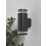 Zink Eos Outdoor Up and Down Light Fitting Black