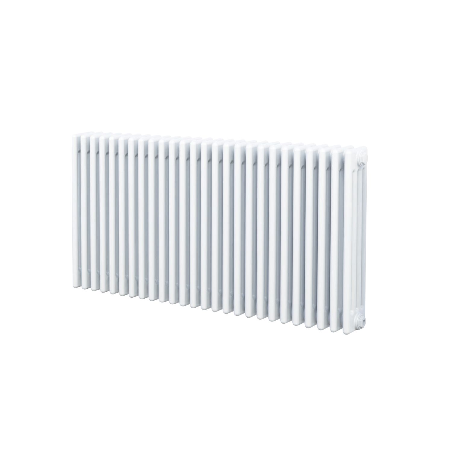 Acova 300mm x 812mm 2430BTU White Horizontal 4 Column Radiator (96740)