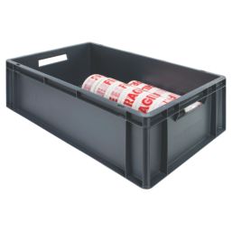 Barton 40Ltr 400mm x 600mm x 200mm Grey Euro Container