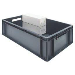 Barton 40Ltr 400mm x 600mm x 200mm Grey Euro Container