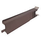 Glidevale Protect Brown Universal Dry Verge Tile Units 10 Pack