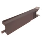 Glidevale Protect Brown Universal Dry Verge Tile Units 10 Pack