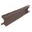 Glidevale Protect Brown Universal Dry Verge Tile Units 10 Pack