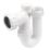 McAlpine Swivel P Trap White 32mm