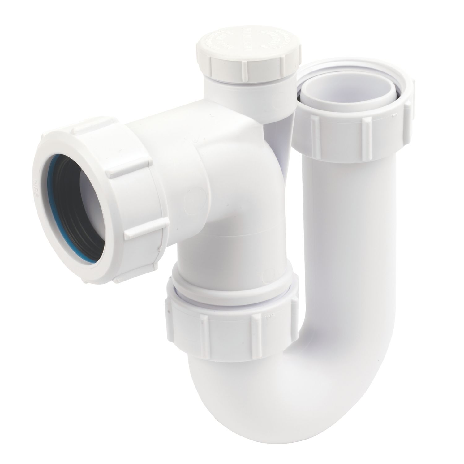 McAlpine Swivel P Trap White 32mm (96792)