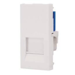 LAP  Modular Slave Telephone Socket White