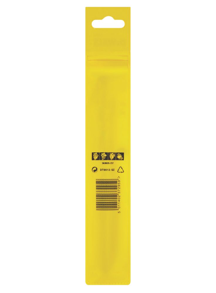 DeWalt DT4616QZ 24mm X 200mm Wood Auger Drill Bit - Hex Shank, Threaded Point For Clean Holes In Beams & Joists