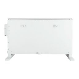 TCP  2000W Electric Portable or Wall-Mounted Glass Convector Panel Heater White