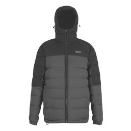 Regatta Aldthorn  Jacket Ash / Black 2X Large 58.2" Chest