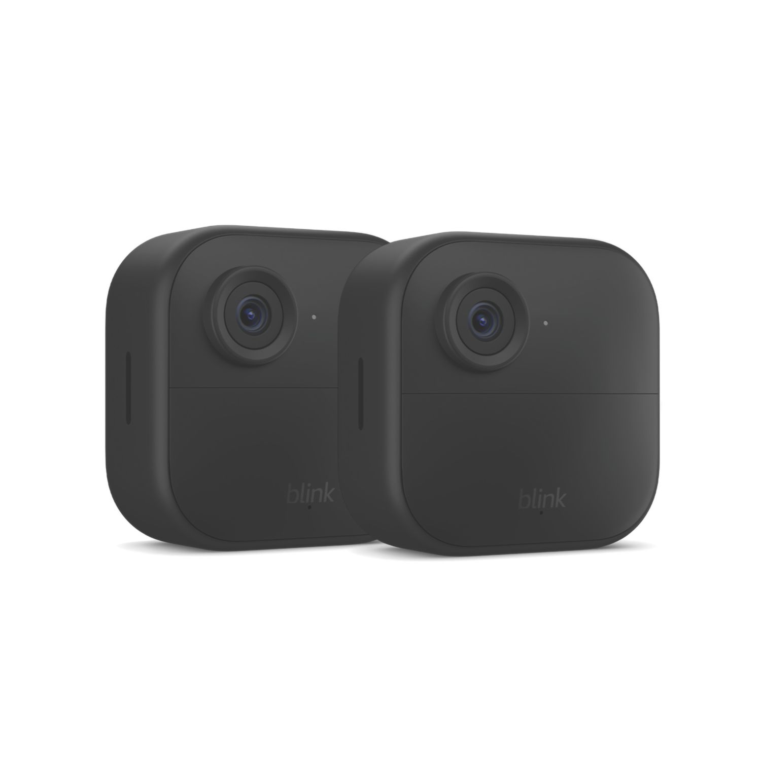 Blink Outdoor 4 Battery-Powered Black Wireless 1080p Indoor & Outdoor Square Smart Cameras 2 Pack (967AV)