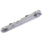 Sylvania Sylproof Toledo Single 2ft IP65 Rated EMPTY Batten Housing for LED T8 Tubes