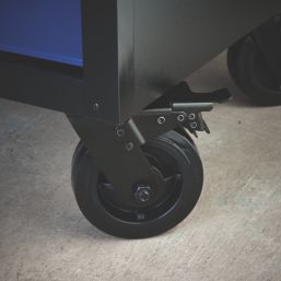 Bunker  15-Drawer Trolley Blue