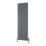 Reina Piatto Single 1800mm x 595mm 4582BTU Anthracite Vertical Designer Radiator