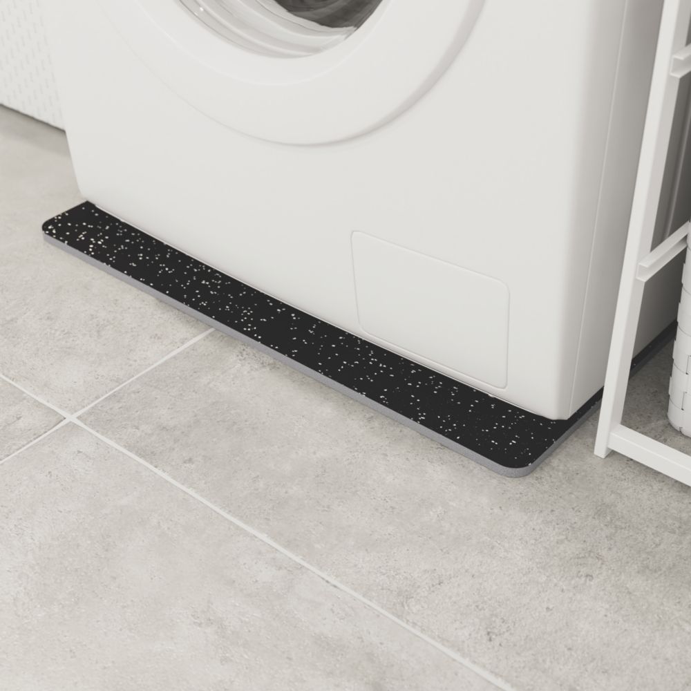 Essentials Shock Absorbing Floor Mat Black 620mm x 620mm x 12mm