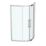 Ideal Standard I.life Semi-Framed Offset Quadrant Shower Enclosure  Silver 900mm x 1200mm x 2005mm
