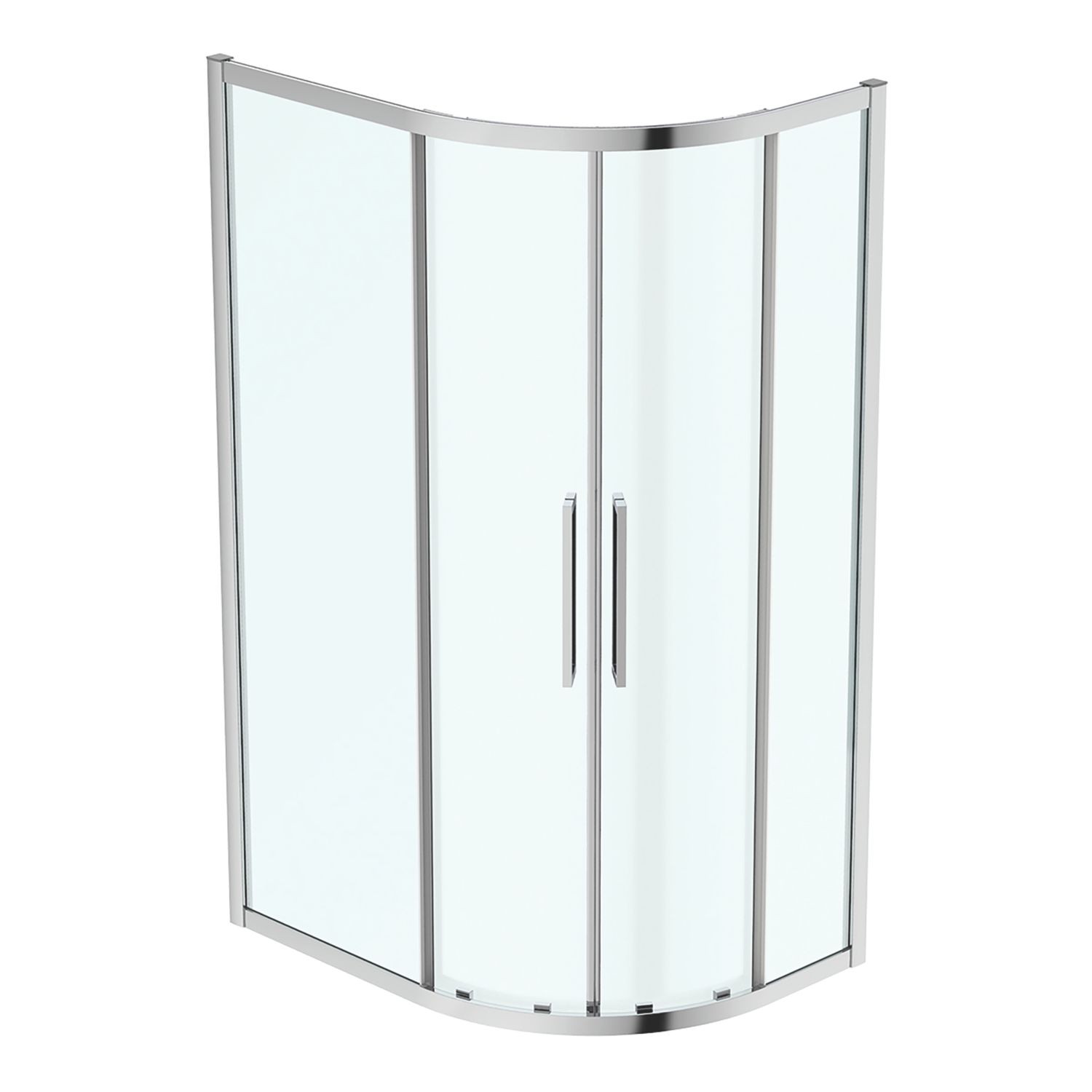 Ideal Standard I.life Semi-Framed Offset Quadrant Shower Enclosure Silver 900mm x 1200mm x 2005mm (967KU)