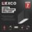 Lexco Caroli Outdoor LED Wall Light Black 23W 3500lm