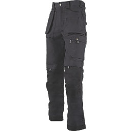 Dickies Eisenhower Multi-Pocket Trousers Black 34" W 34" L