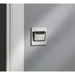 Knightsbridge  32A Key Card Switch Polished Chrome with Black Inserts