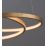 Quay Design Hoops LED Ceiling Pendant Light Gold Leaf 32W 1400lm
