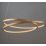 Quay Design Hoops LED Ceiling Pendant Light Gold Leaf 32W 1400lm