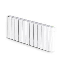 TCP  Wall-Mounted Smart Wi-Fi Digital Oil-Filled Electric Radiator White 1.1kW