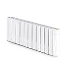 TCP  Wall-Mounted Smart Wi-Fi Digital Oil-Filled Electric Radiator White 1.1kW
