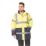 Site Shackley Hi-Vis Traffic Jacket Yellow/Navy 2X Large 60" Chest